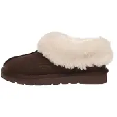 EVER AU Huisschoenen 'Ibis' chocoladebruin