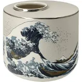 Goebel - Katsushika Hokusai | Vaas De Golf 16 | Porselein - 16cm
