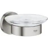 GROHE Start Zeepschaal met houder - supersteel (RVS look)