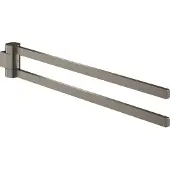 GROHE Handdoekhouder Selection Dubbel Draaibaar Hard Graphite Geborsteld