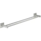 GROHE Start Cube Dubbele handdoekhouder - supersteel (RVS look) 41104DC0