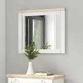 Notio Living Heide-Spiegel - Wit Eiken