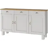 Loft 24 Toscana-Dressoir - Wit/Honing