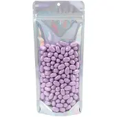 Packlinq Stazakken Transparant/Iridescent/Holographic 10,8x6x23,8cm Met Ophanggat (25 Stuks) | Doypacks | Stand up pouches
