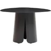 AVH-Collectie Zaffira lounge tuintafel 60x60xH39 cm aluminium antraciet