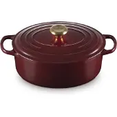 Le Creuset Braadpan Ovaal Signature 'Garnet' ø29cm / 4.7L