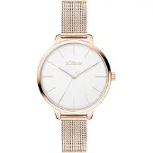 s.Oliver Analoog horloge rose-goud