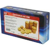 HOT Games Sjoelstenen Set 30st Holgraaid