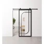 Barnwoodweb Schuifdeur Staal en Glas Elegant