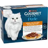 Gourmet Perle Kattenvoer Nat Sauce Delight Vlees - Vis 12 x 85 gr