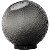 AYTM Globe Bubbles Vaas met Standaard Black | Ø 21