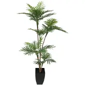 Buitengewoon Boet Kunst Mini Palm in Pot - 120 cm