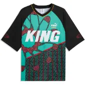 Puma Tricot 'King' turquoise / donkerrood / zwart / wit