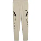 Puma Broek 'Essentials' beige / donkerbeige / zwart