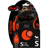 Flexi Hondenriem Xtreme Tape S Oranje 5 M