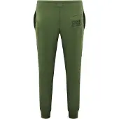 Roberto Cavalli Cavalli Class Print Logo Olijfgroene Sweatpants
