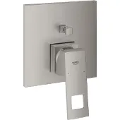 GROHE Eurocube - Afdekset voor inbouwkraan voor 2 functies, supersteel 24062DC0