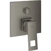 GROHE Opbouwdeel eurocube 3-weg hard graphite geborsteld