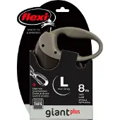 Flexi Rollijn giant plus l/8m zwart