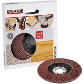 Kreator - Accessories - KRT255005 - Lamel schuurschijf - Ø 115mm - G80