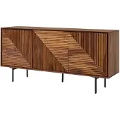 Wohnling Dressoir sheeshamhout 148 cm breed