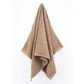 York Grote Badhanddoek 70x140cm Katoen Badstof Absorberend Tango Donker Beige
