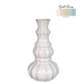 Ideas 4 Seasons Vaas Delphi Ø9xH16,9cm crème zand crème Keramiek Vaas