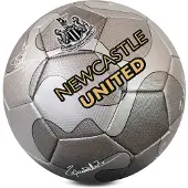 Team Merchandise Newcastle 32 Panel Camo Signature Football Ball Zilver 5