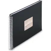 Hama Spiraal fotoalbum - Fine Art - 36x32 - 50 pagina's - Zwart