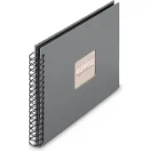 Hama Spiraal fotoalbum - Fine Art - 28x24 - 50 pagina's - Steengrijs