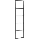 Sapho Ska Staande handdoekhouder 42x170x2cm, mat zwart