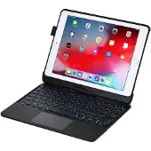 Urban Factory , Hoesje geschikt voor iPad 10.2 inch (7G/8G/9G) - 2-in-1 met Bluetooth Toetsenbord, Zwart