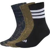 Adidas Sportsokken 'Stonewash Crew 3 Pairs' marine / olijfgroen / zwart / wit