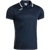 Joma Combi Premium Short Sleeve Polo Blauw 9-10 Years Jongen