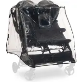 Hauck Pushchair Raincover Duo - regenhoes - Transparant