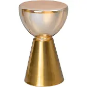 Eth Gouden tafellamp Lisa Ø 17cm