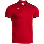 Joma Combi Premium Short Sleeve Polo Rood 4-5 Years Jongen