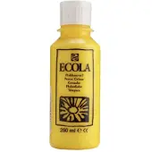 Ecola plakkaatverf 200 Geel 250ML