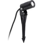 Faro Balder - tijdloze LED grondspies lamp, IP67 BALDER, zwart, Aluminium, Modern