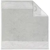 Cawö Keukendoek Two-Tone Platina 50 x 50 cm (set van 4)