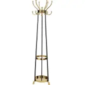 Kare design Kapstok Luna zwart en goud