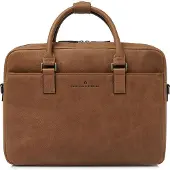Castelijn & beerens Carisma Koffer Leer 40 cm Laptop compartiment bruin