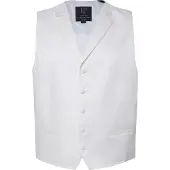 JP 1880 Regular Fit Vest ecru, Effen