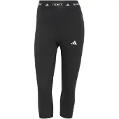 Adidas Sportbroek 'TECHFIT Capri' nachtblauw / zwart / wit