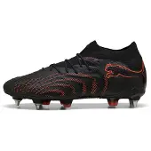 Puma Future 9 Ultimate IJzeren-Nop Voetbalschoenen (SG) Zwart Rood