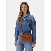 GUESS Handtas met Handvat Cognac