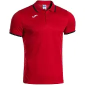 Joma Combi Premium Short Sleeve Polo Rood S Man