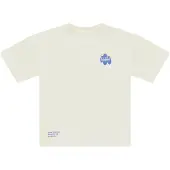 Cars Little T-shirt met backprint offwhite Wit Jongens Viscose Ronde hals - maat 110