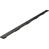 Brauer Douchegootrooster StanGrid Zwart Standaard tbv Douchegoot STD/W/PS 140x7 cm
