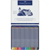 Faber-Castell Metal Case 24 Watercolors Veelkleurig Kinderen